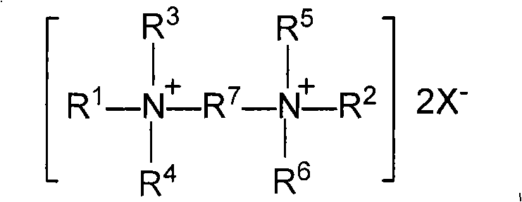 Use of quaternaries compound in floating silicate mineral