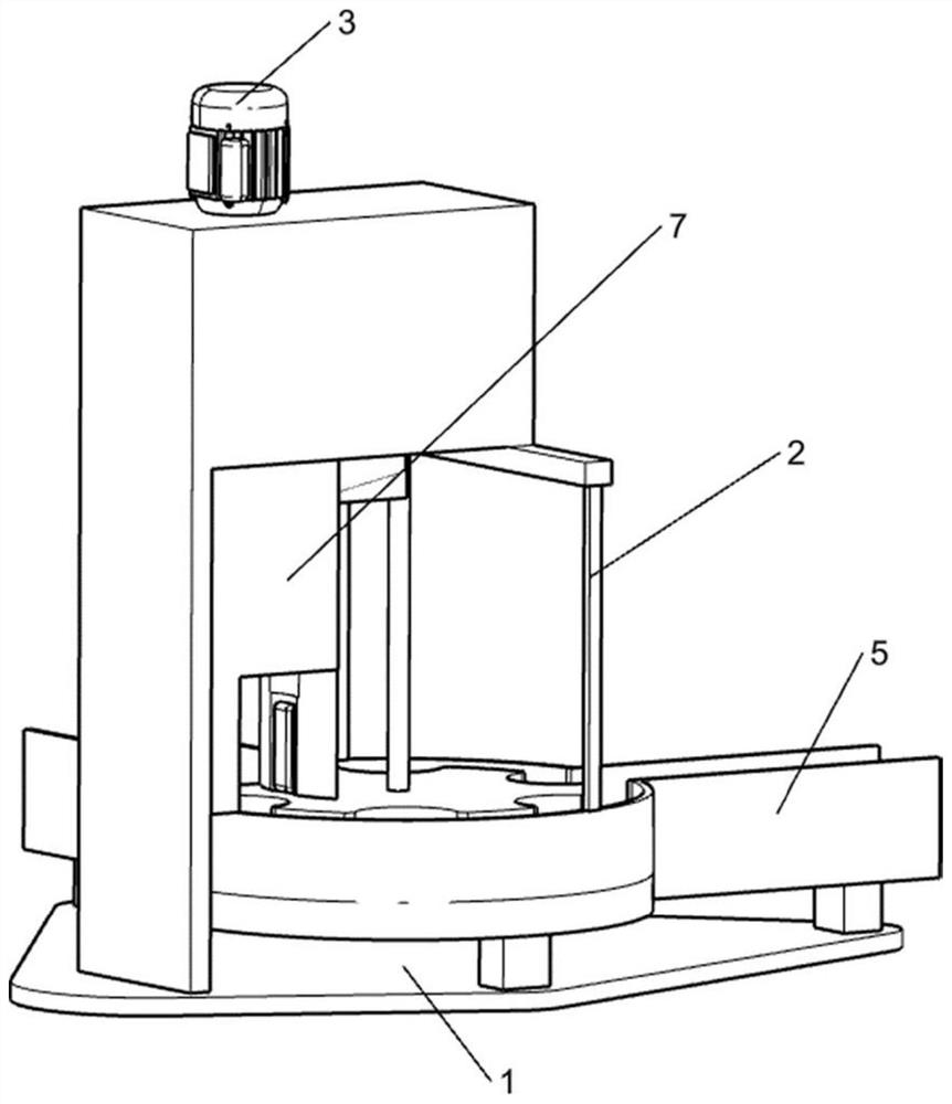 Sealing device for processing bottle opening