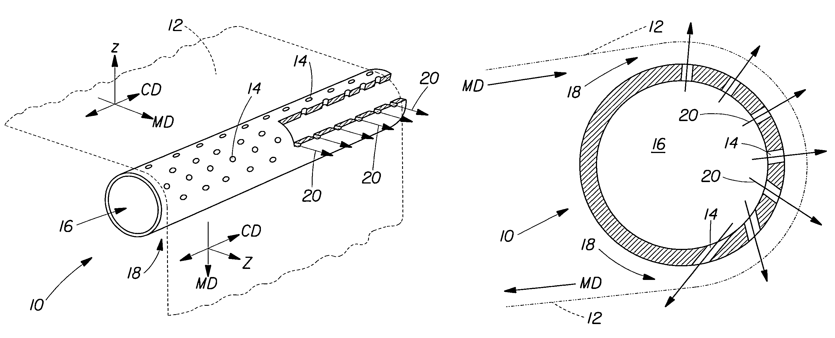 Vectored air web handling apparatus