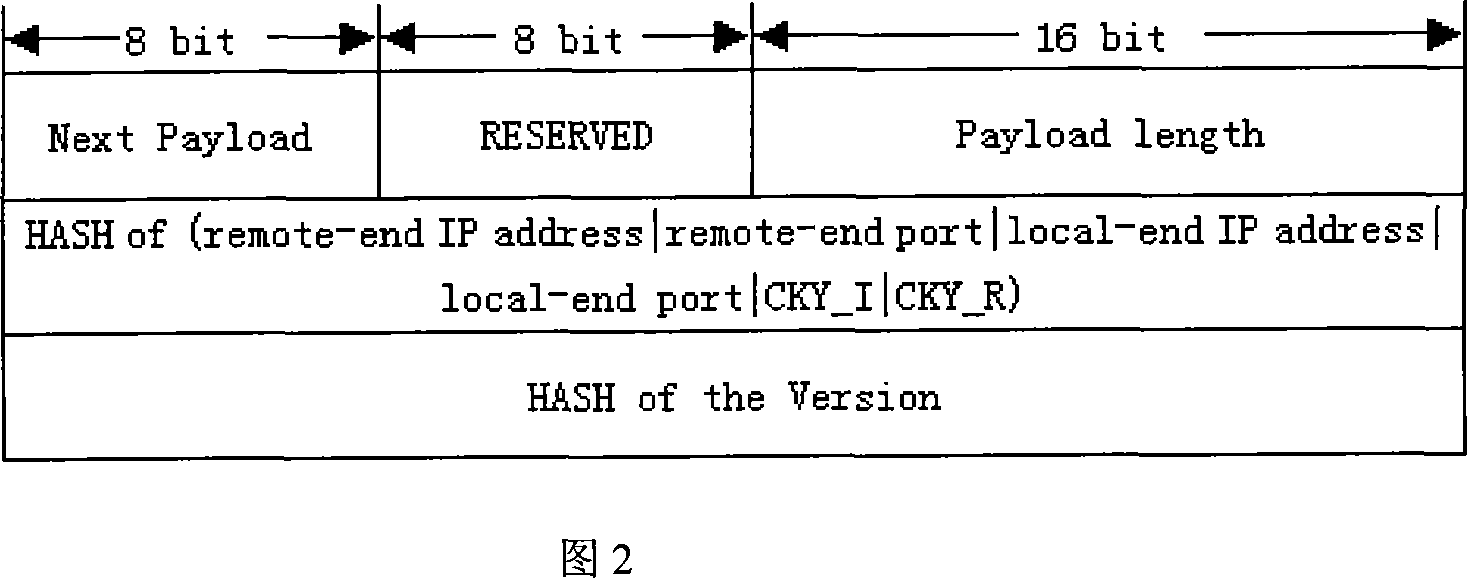 Method for crossing NAT-PT by IPSec