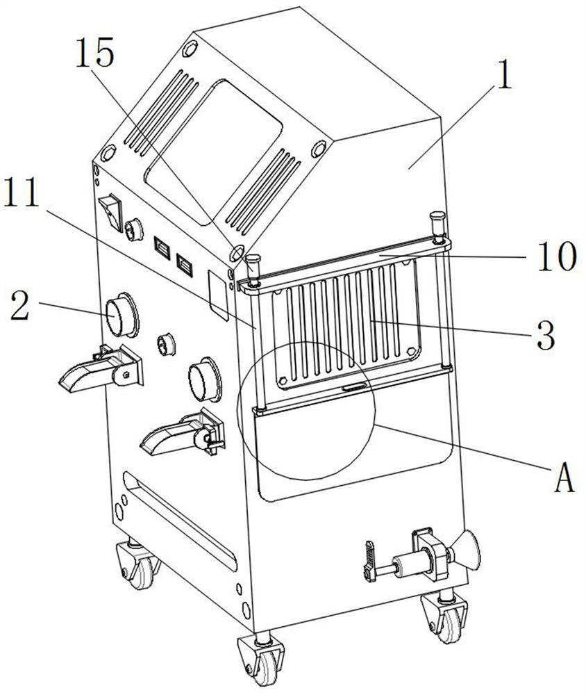 New energy automobile power battery detector