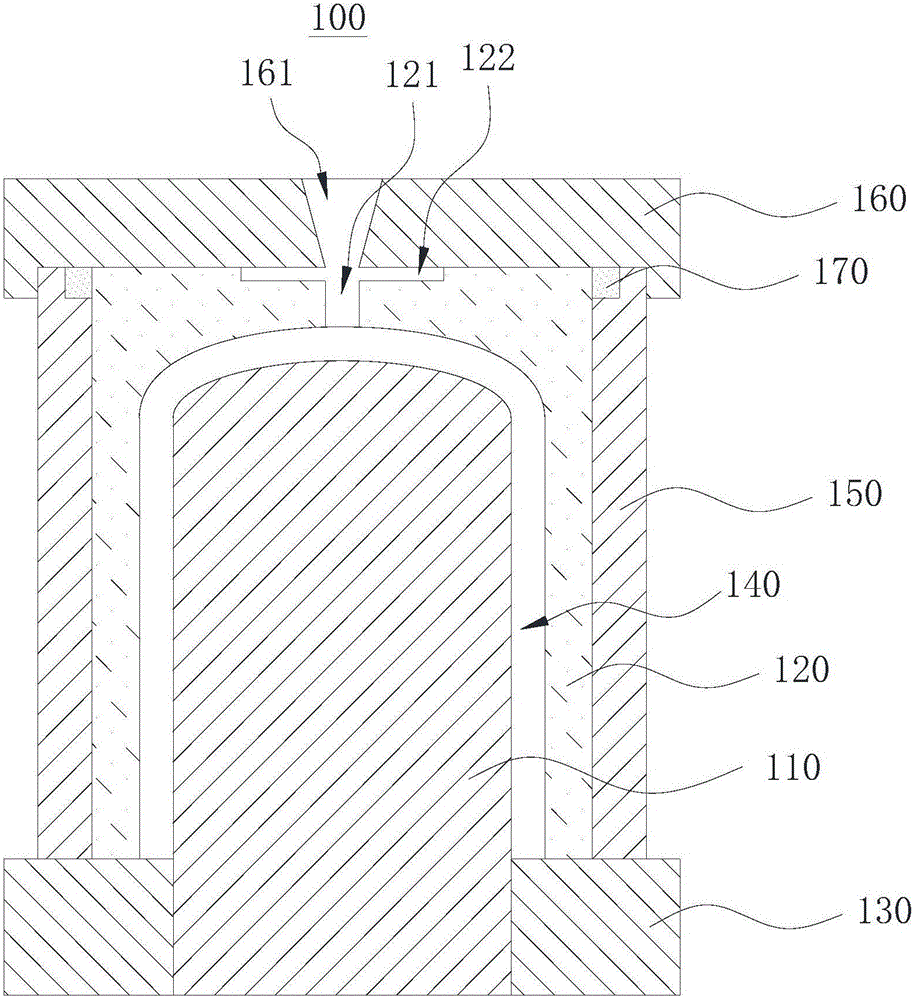 Rhenium crucible, preparation method thereof and mould for preparing rhenium crucible