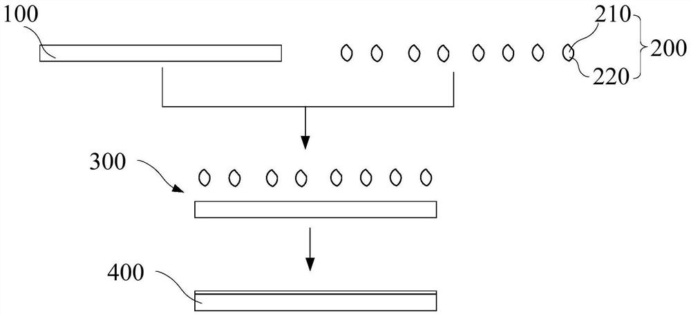 A kind of processing method of self-orientation liquid crystal display panel and its substrate