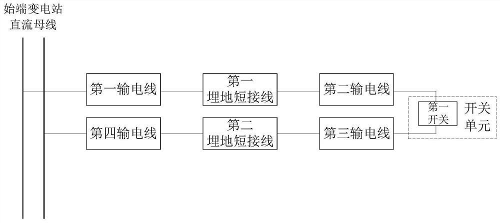 Direct-current tandem ice melting device and system