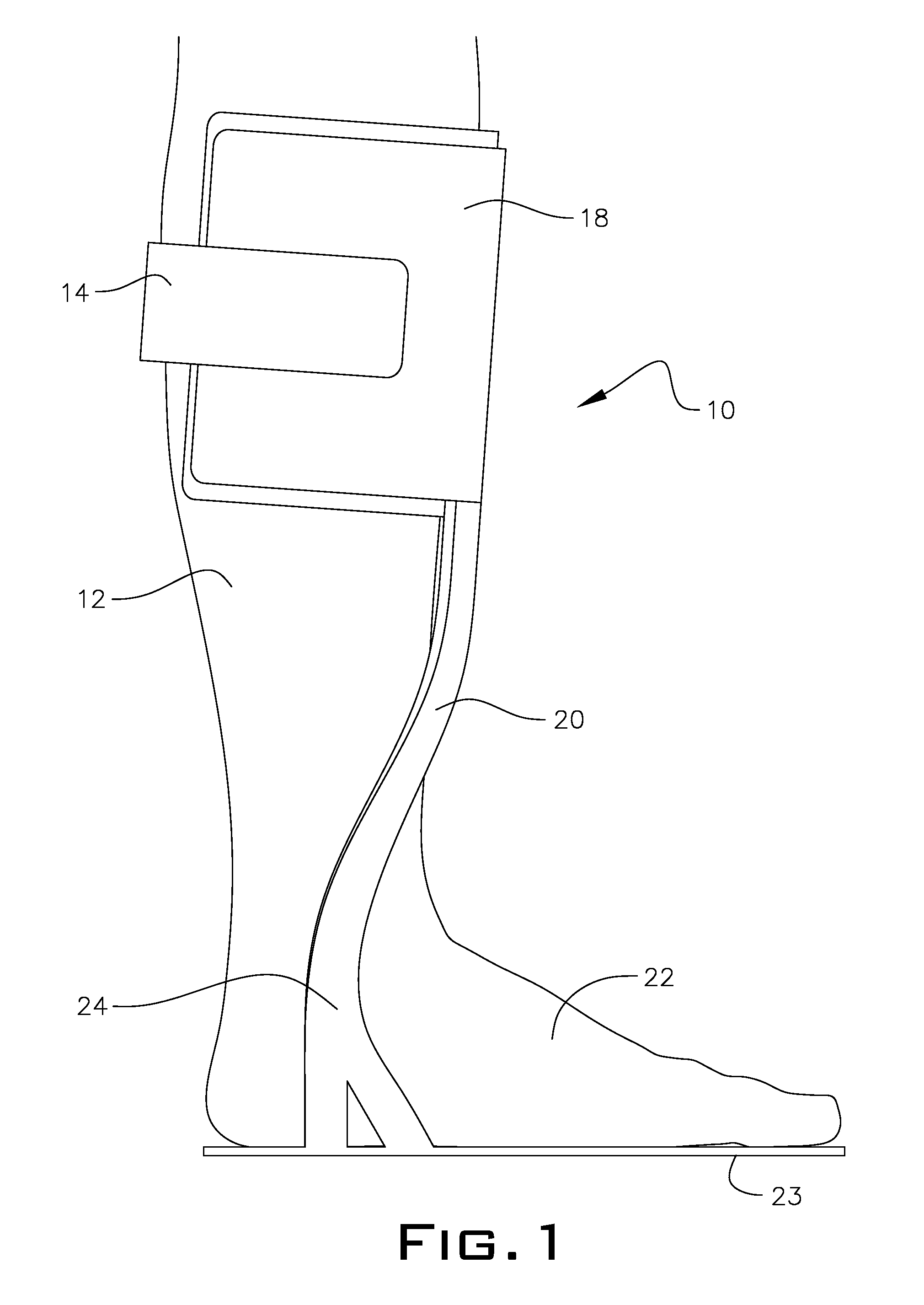 Method and orthotic system for rehabilitating neurologically impaired gait