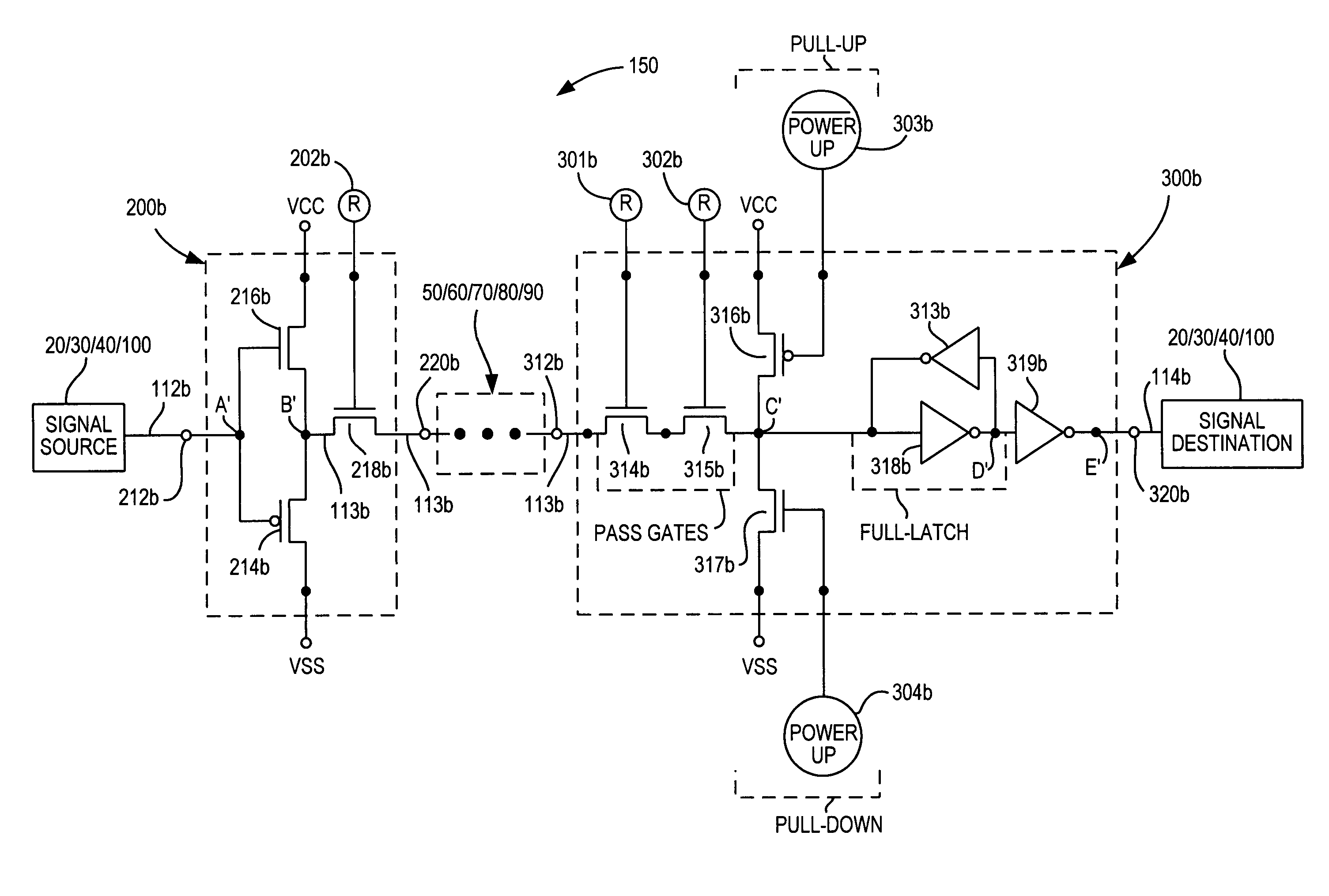 Methods of reducing power in programmable logic devices using low voltage swing for routing signals