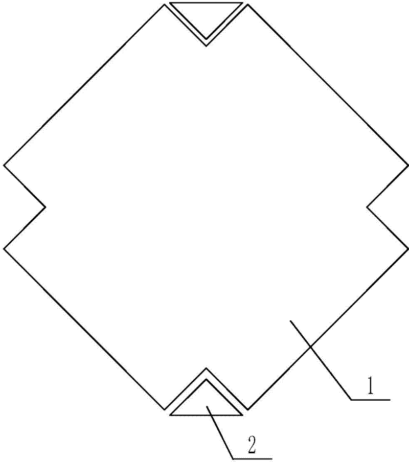 Manufacturing method of cross forging