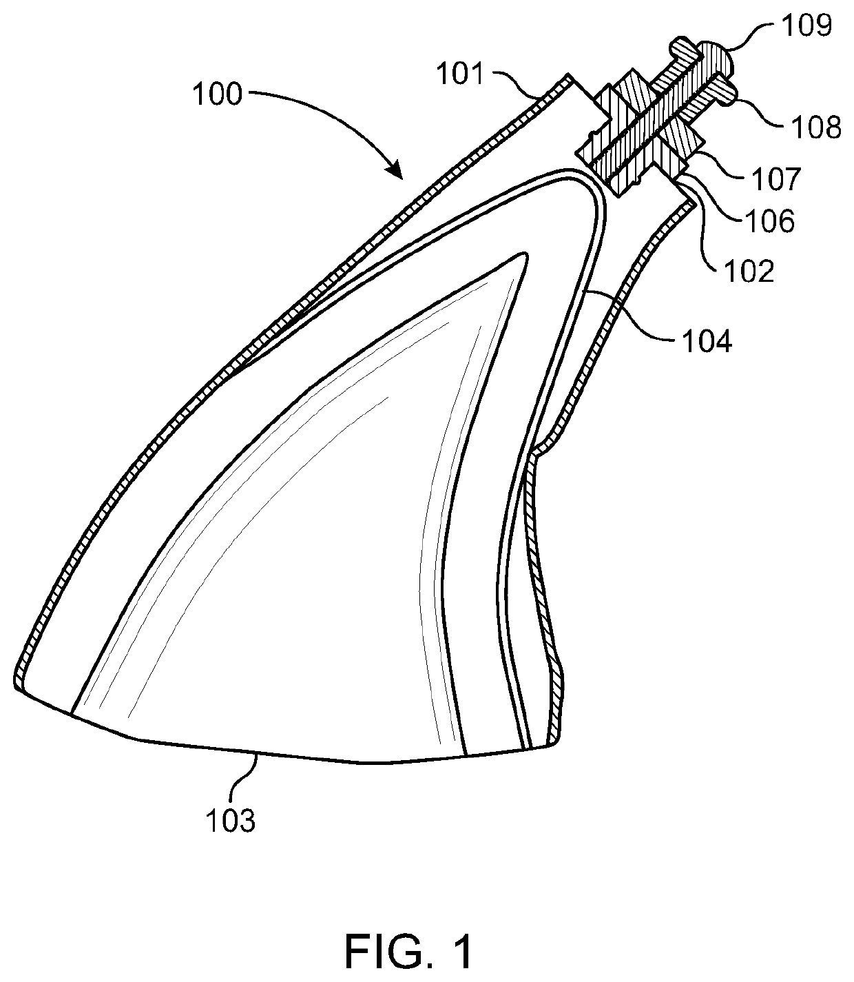 Apparatus for attaching a strap to a guitar or bass guitar