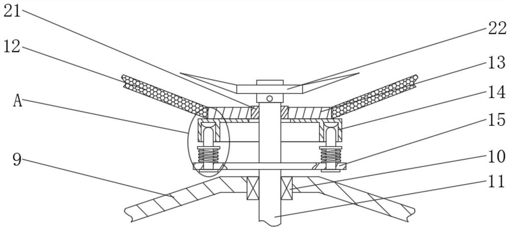 Medicament feeding machine for sewage treatment