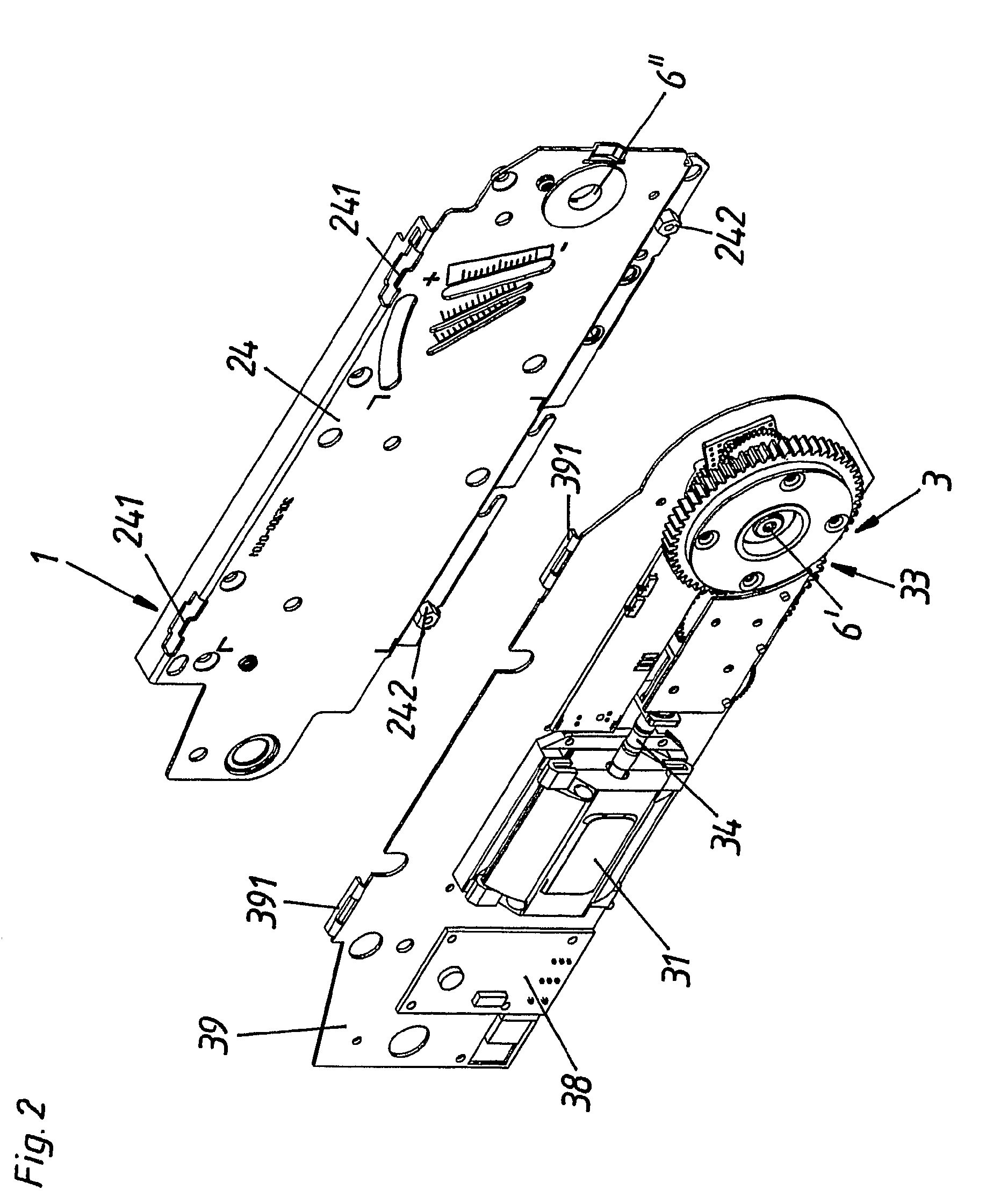 Flap drive system