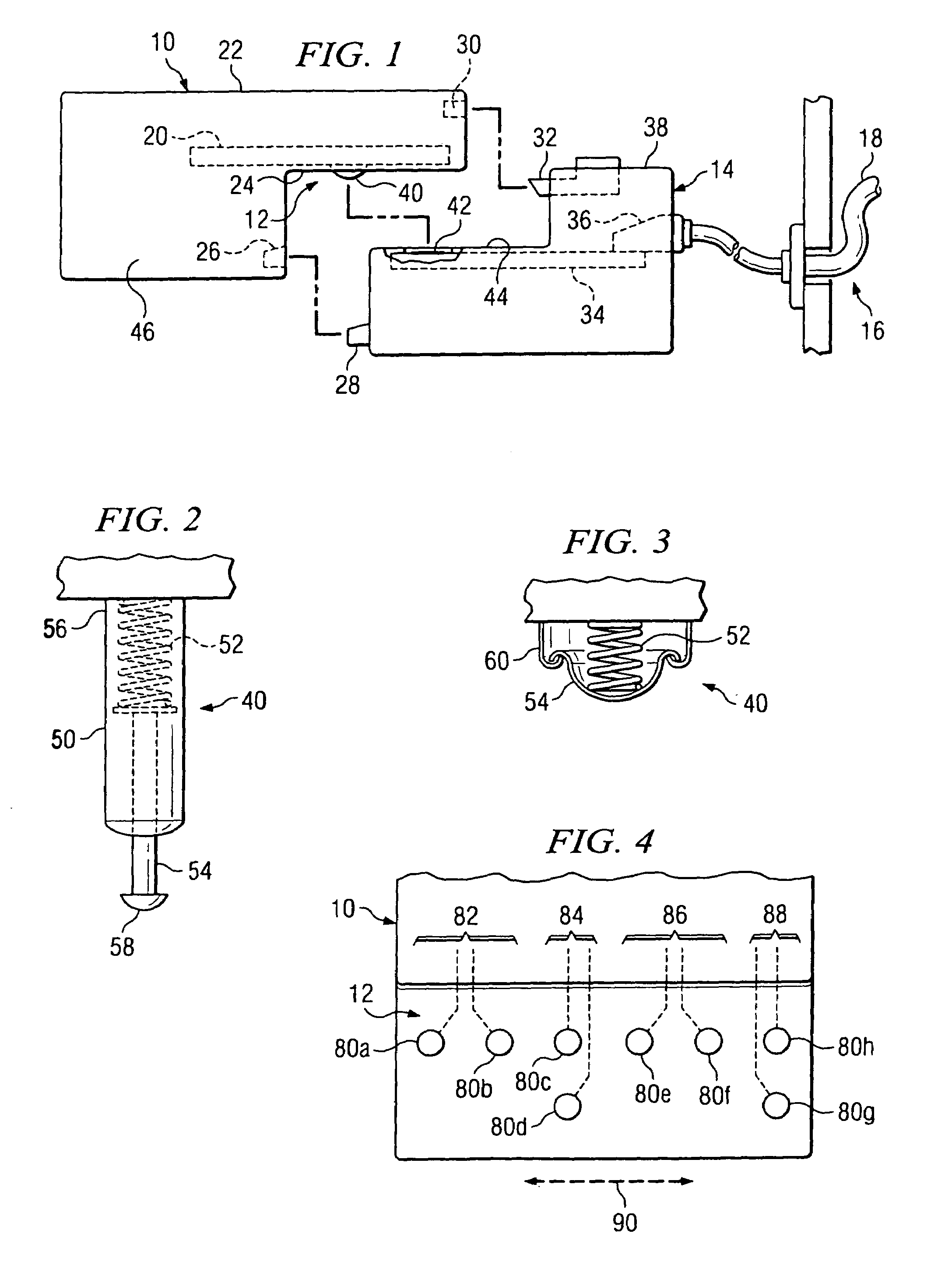 Measurement connector for test device