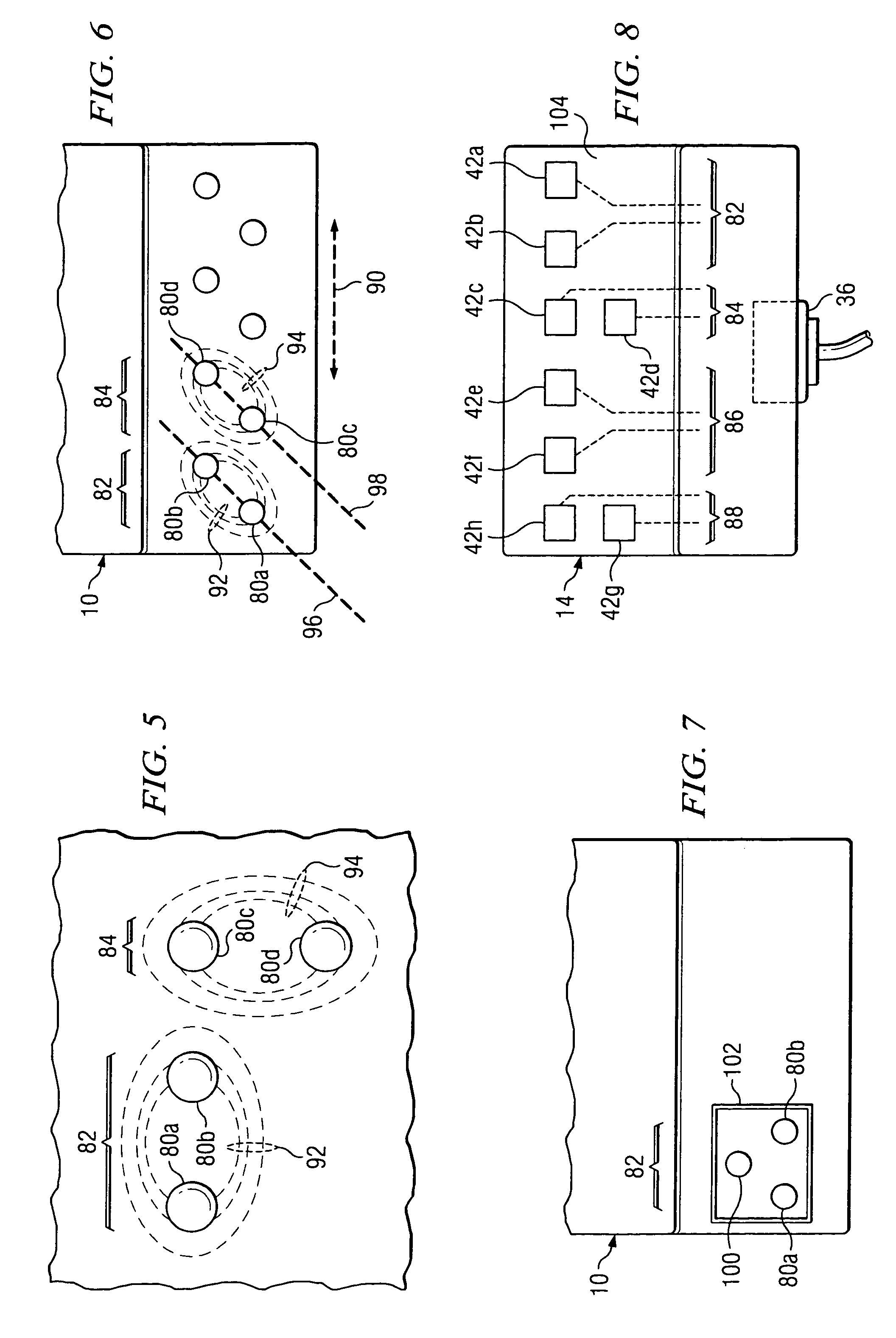 Measurement connector for test device