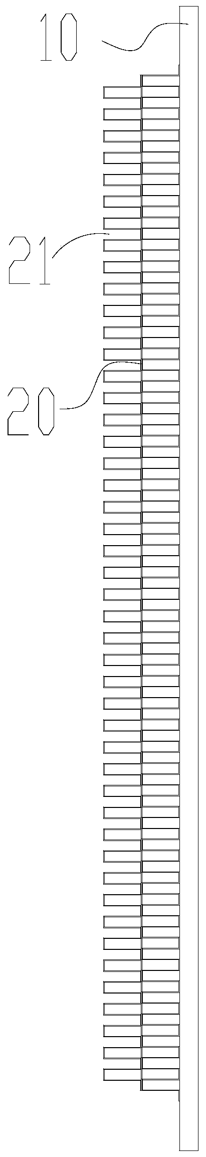 Heat dissipation heat exchanger, semiconductor heat exchanger and semiconductor air conditioner