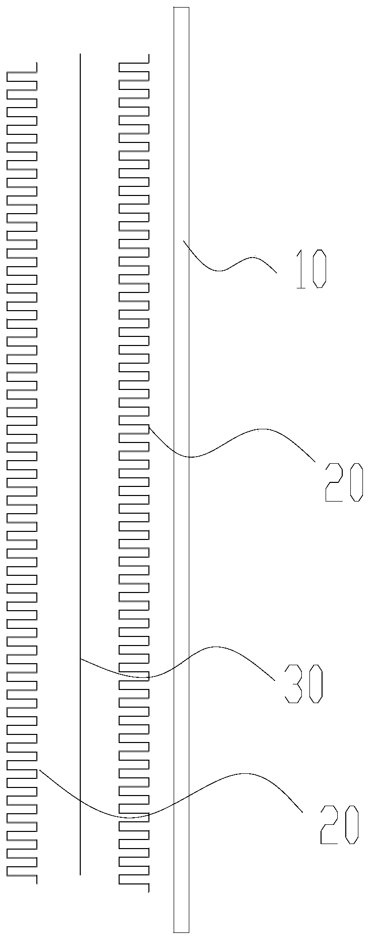 Heat dissipation heat exchanger, semiconductor heat exchanger and semiconductor air conditioner