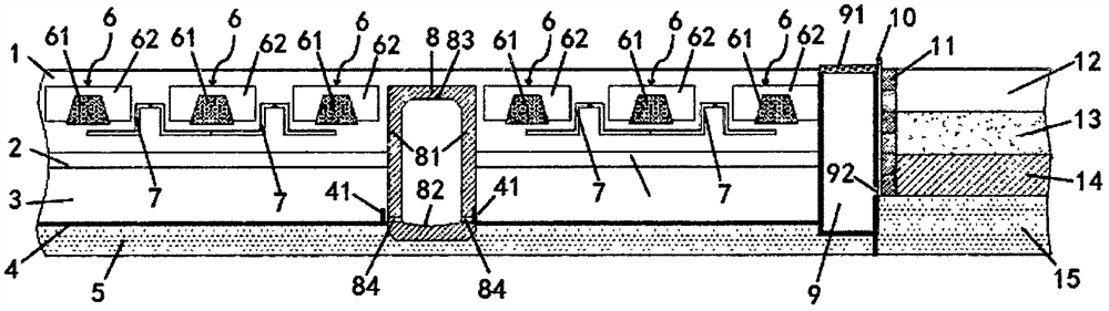 A multi-level environment-friendly road drainage and water guiding system