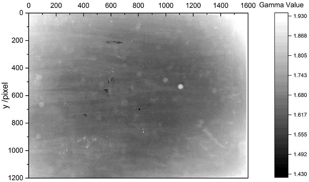 Regional Gamma precorrection phase error compensation method in large view field structured light vision measurement