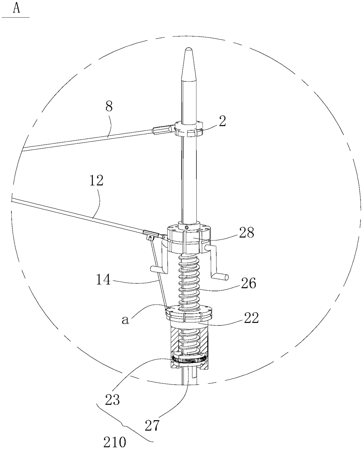 Mechanical umbrella