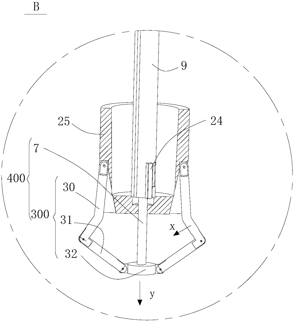 Mechanical umbrella