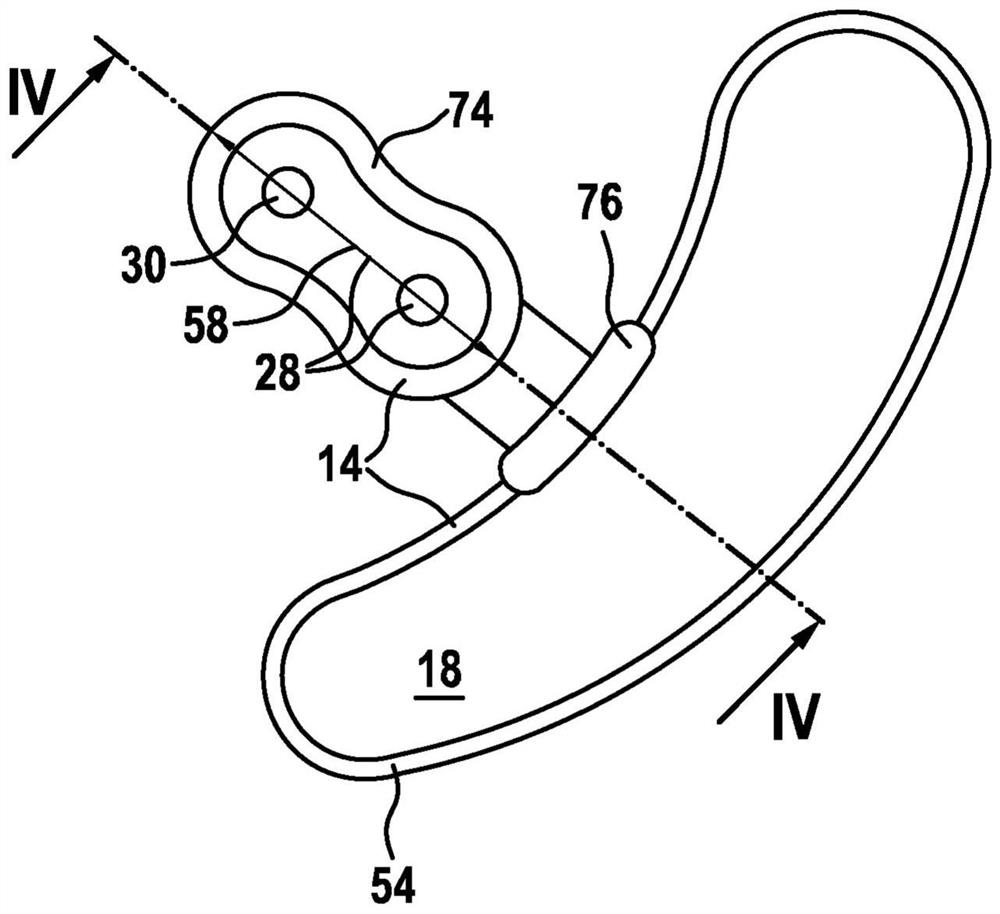 Apparatus for controlling the temperature of a freezable operating/auxiliary medium