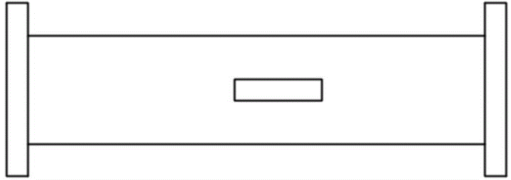 High temperature calibration device for testing microwave dielectric material and calibration method thereof