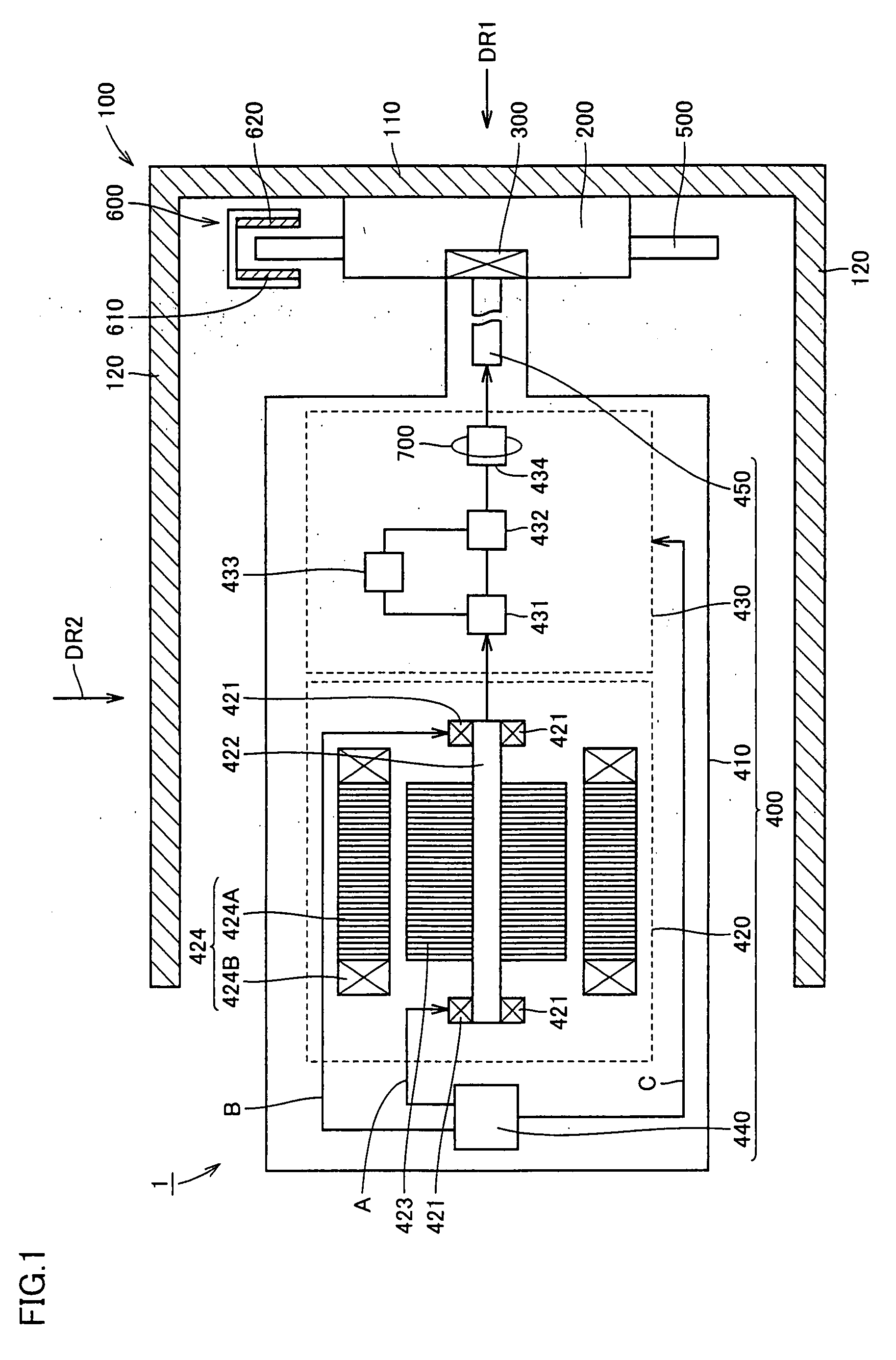 Electrically Driven Wheel and Vehicle