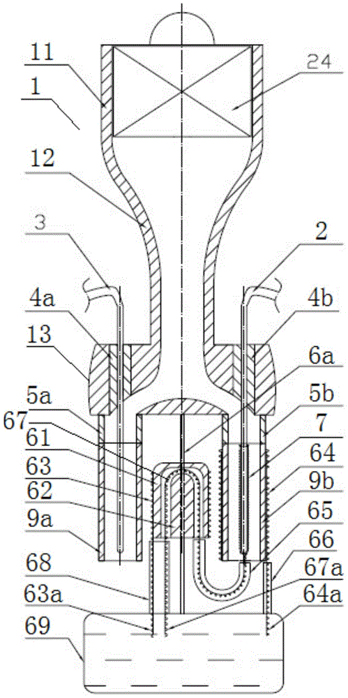 A standard ventilated psychrometer