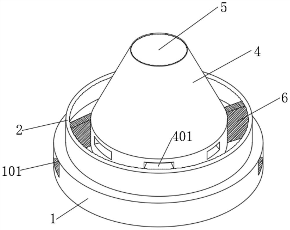 Feed feeding device for livestock