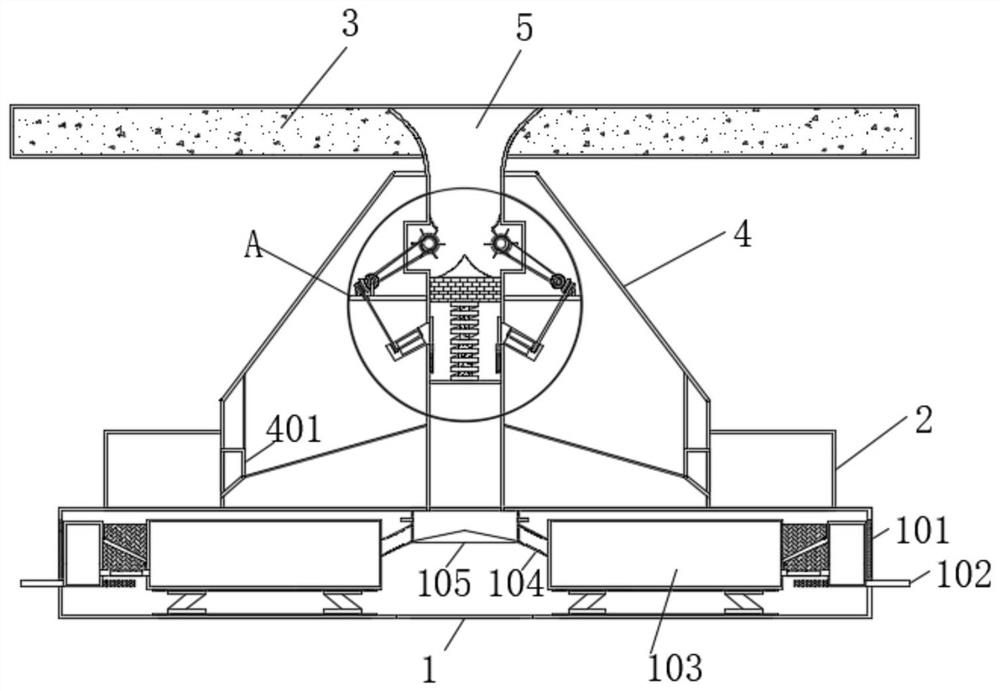 Feed feeding device for livestock