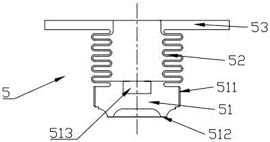 Spring-loaded type fluorine lining safety valve and valve clack assembly thereof as well as processing method of valve clack assembly