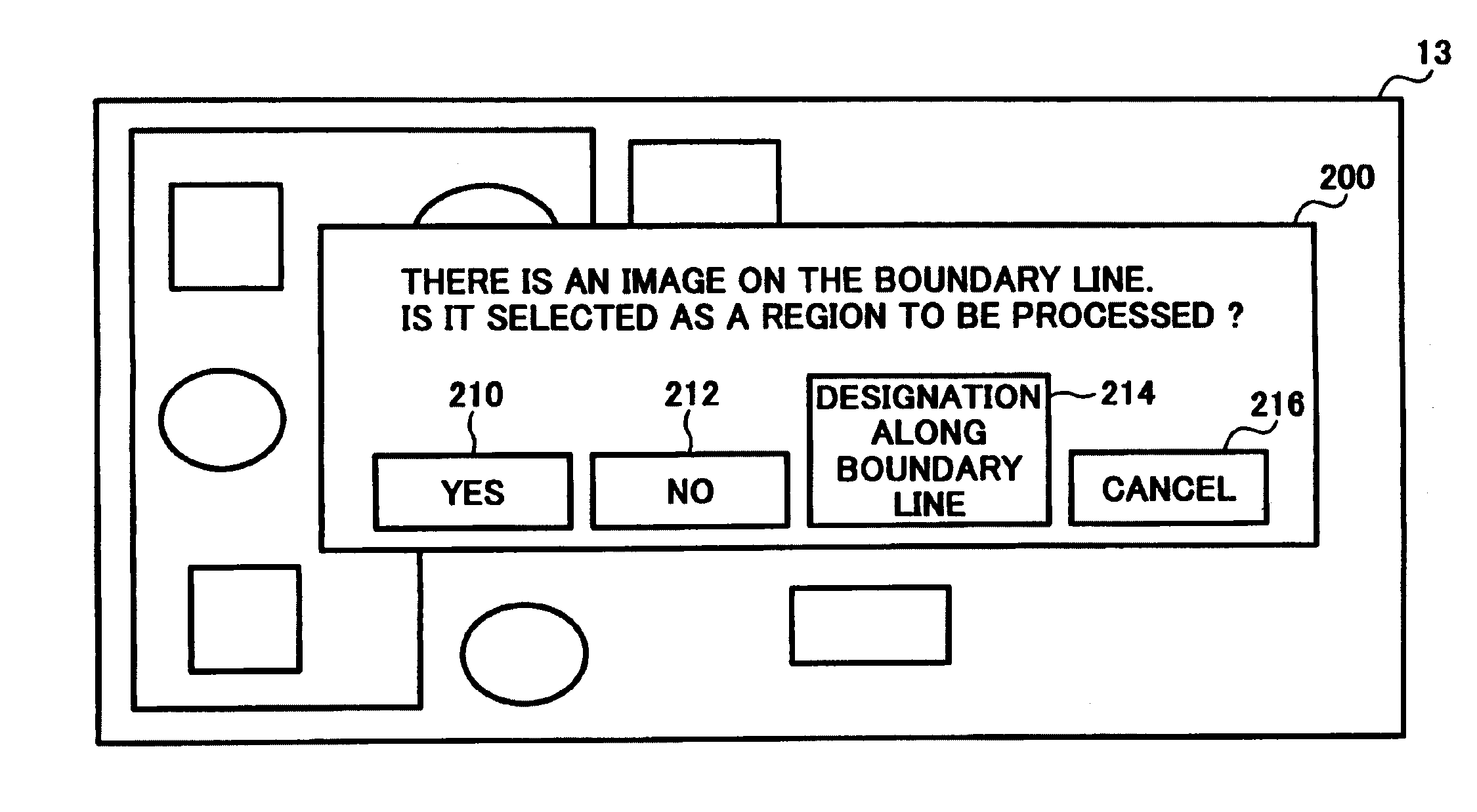 Image processing apparatus, display apparatus with touch panel, image processing method and computer program