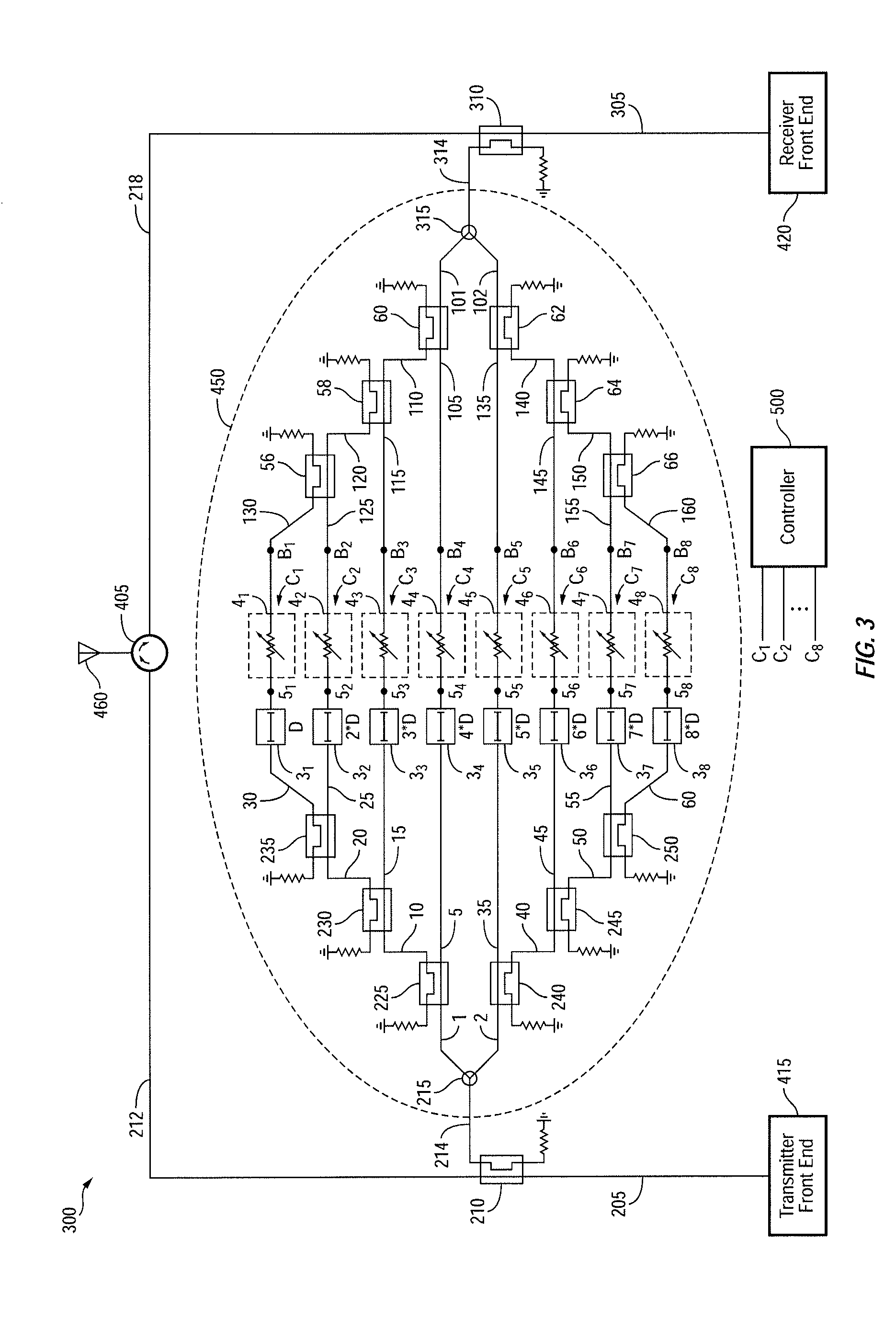 Feed forward signal cancellation