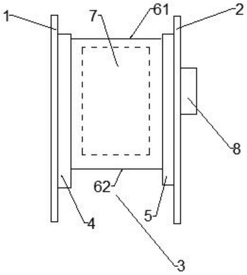 Controllable elastic security door