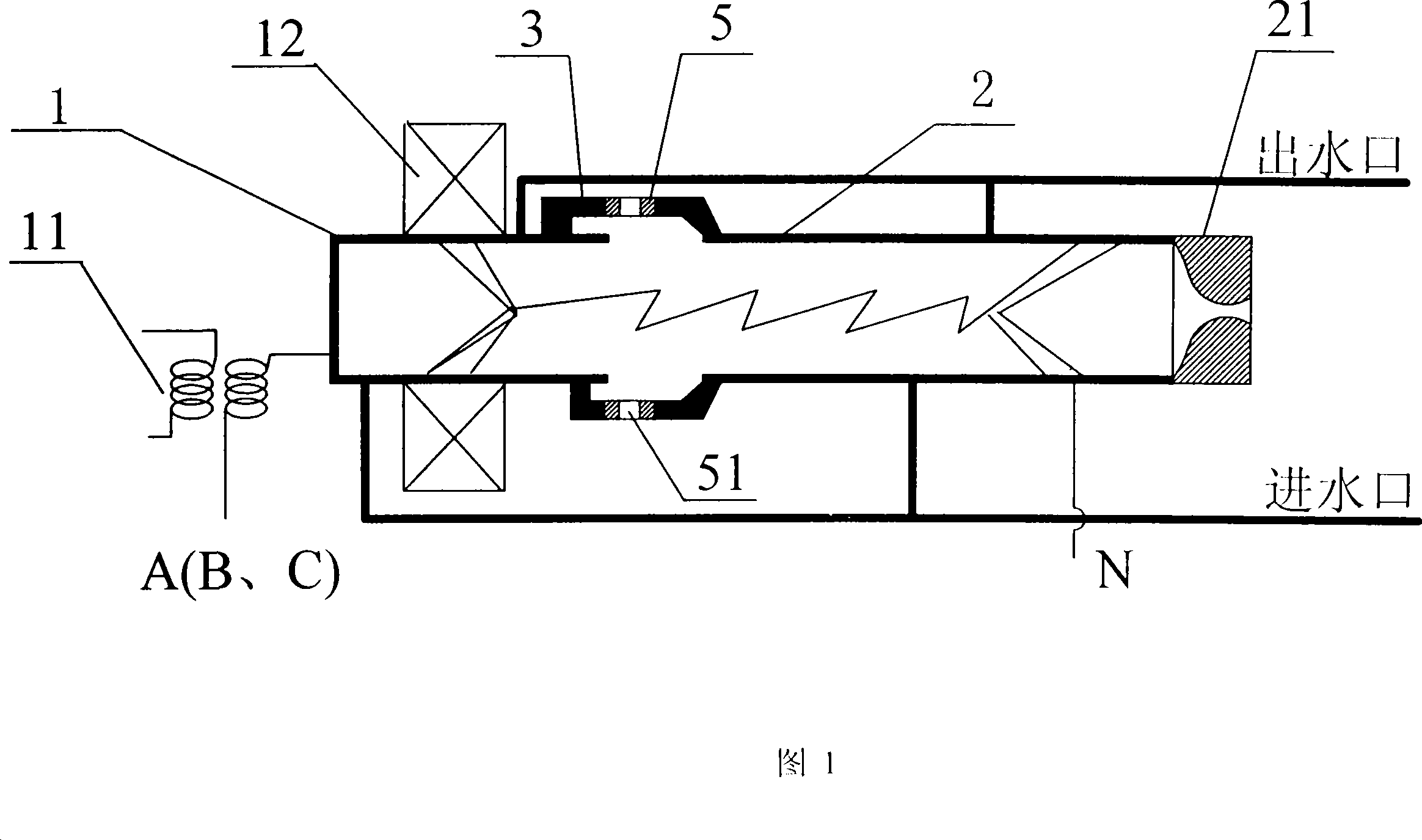 Alternating-current plasma gun and its fire-lighting device