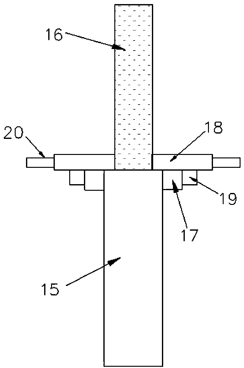 Supporting protective equipment for foundation pit engineering and application method thereof