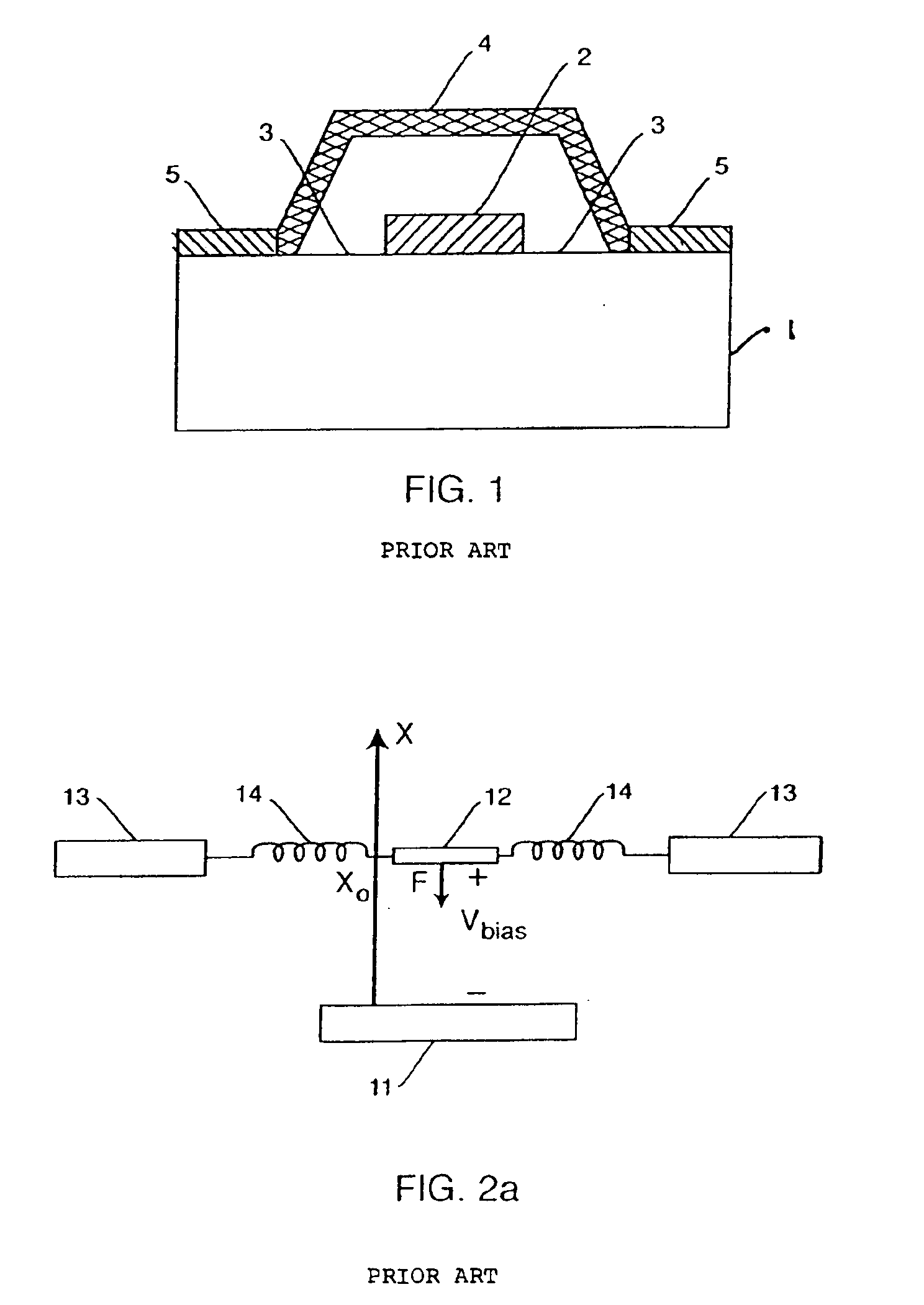 Variable capacitance membrane actuator for wide band tuning of microstrip resonators and filters