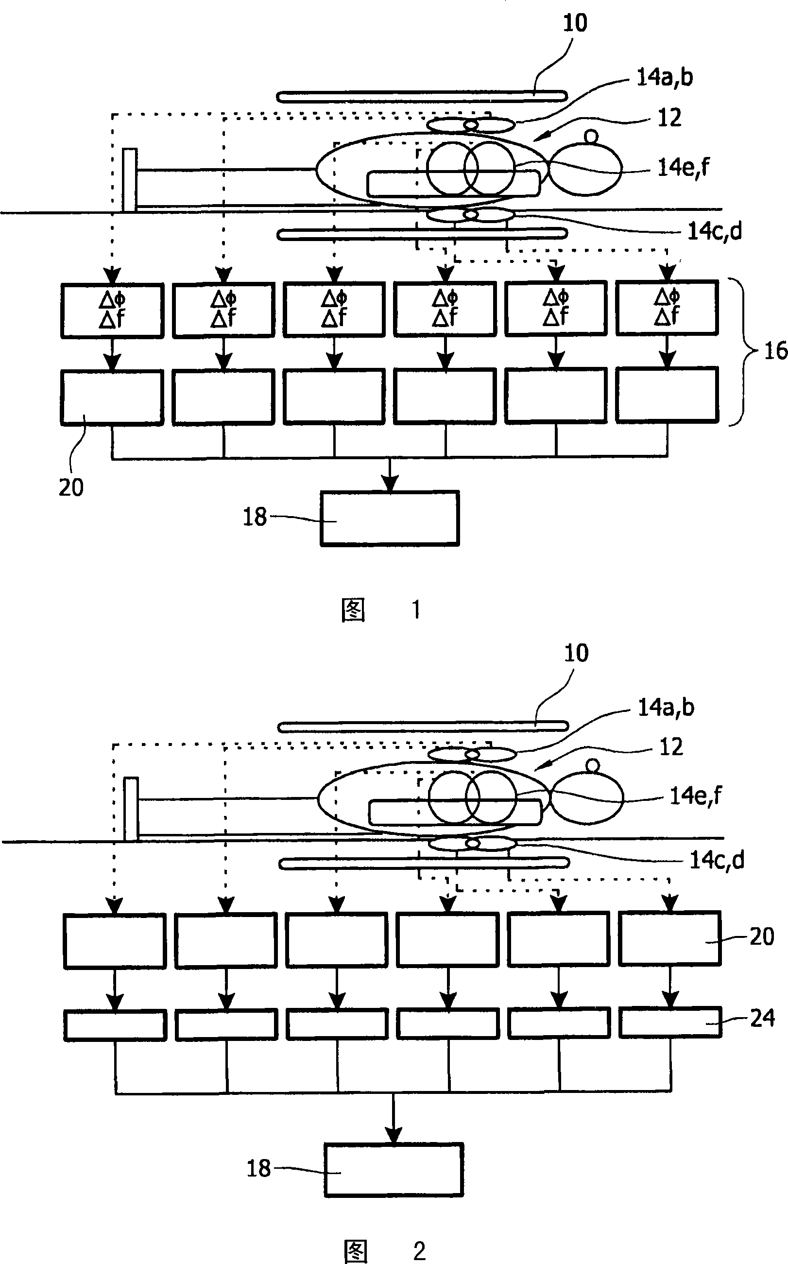 Independent motion correction in respective signal channels of a magnetic resonance imaging system