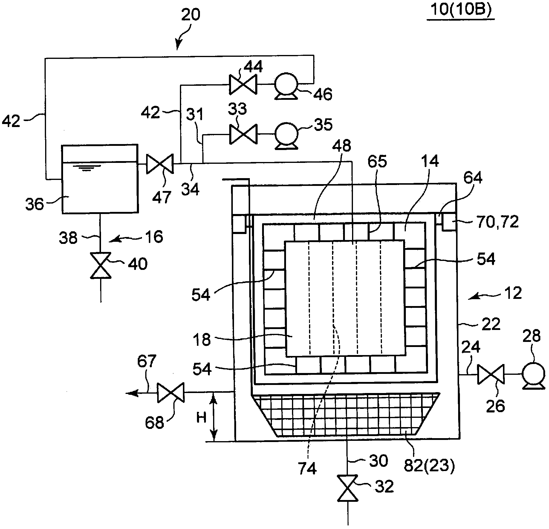 Suction filtration/concentration method and suction filtration/concentration device