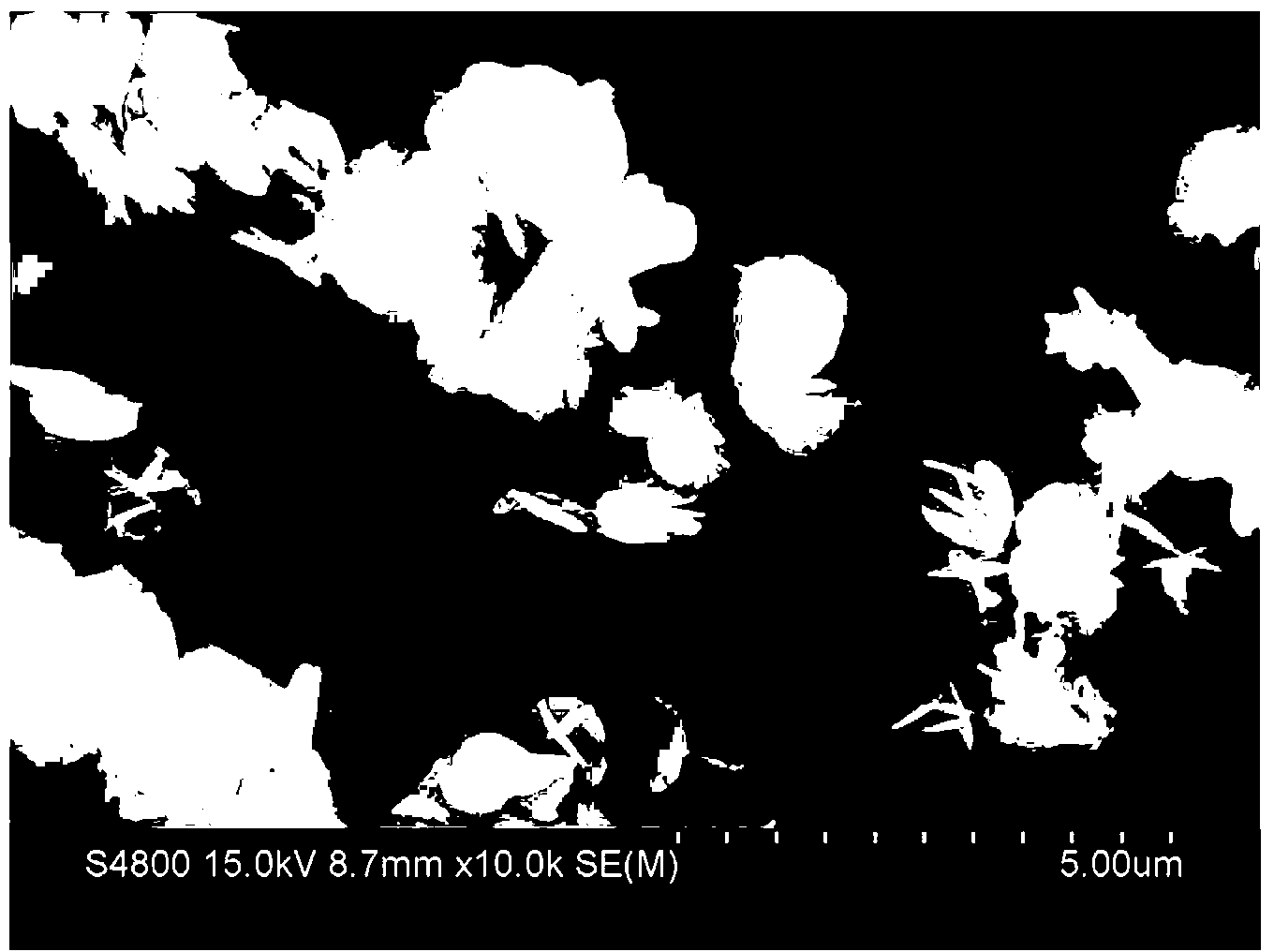 Method for preparing Bi2S3/BiOCl heterojunction photocatalyst