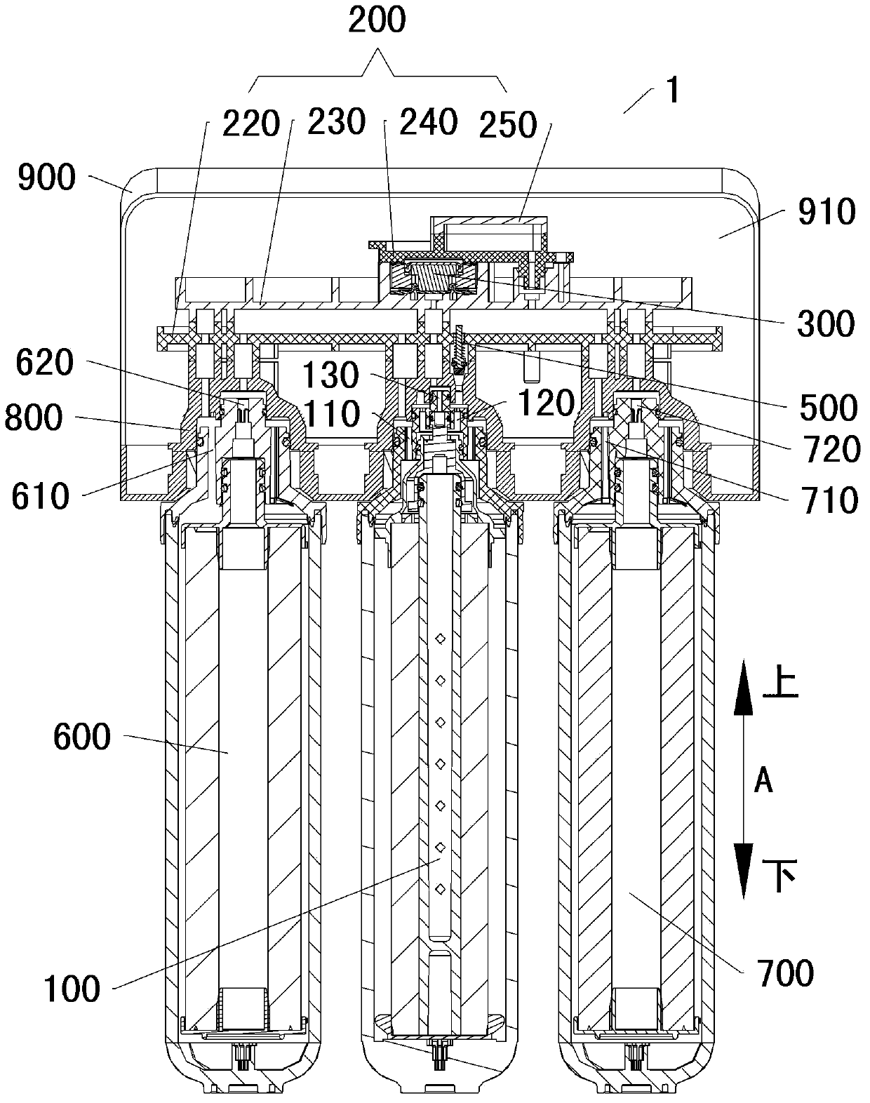 Electroless water purifier