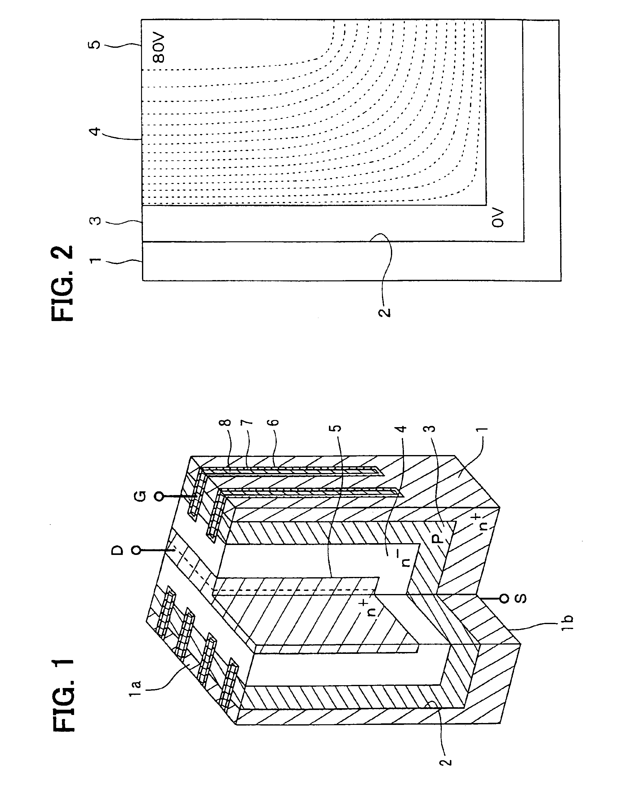 Semiconductor device having high breakdown voltage without increased on resistance