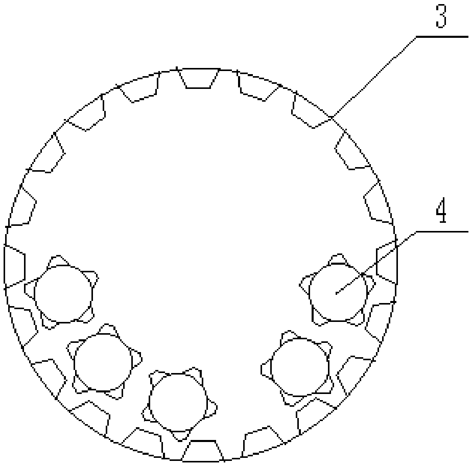 Gravel separating and drying device