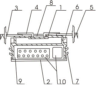 Novel hollow window profile for purification door