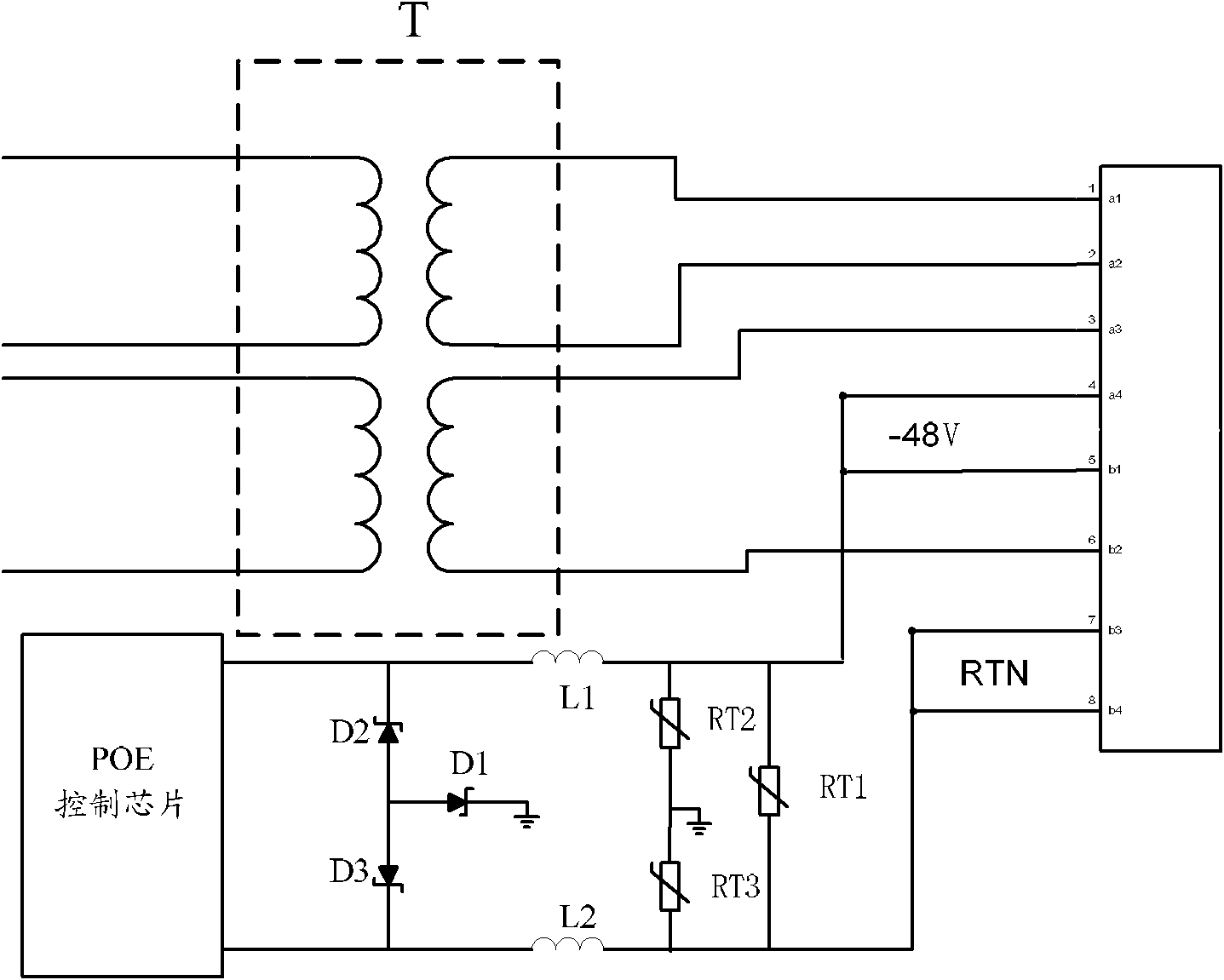 Lightning protection circuit