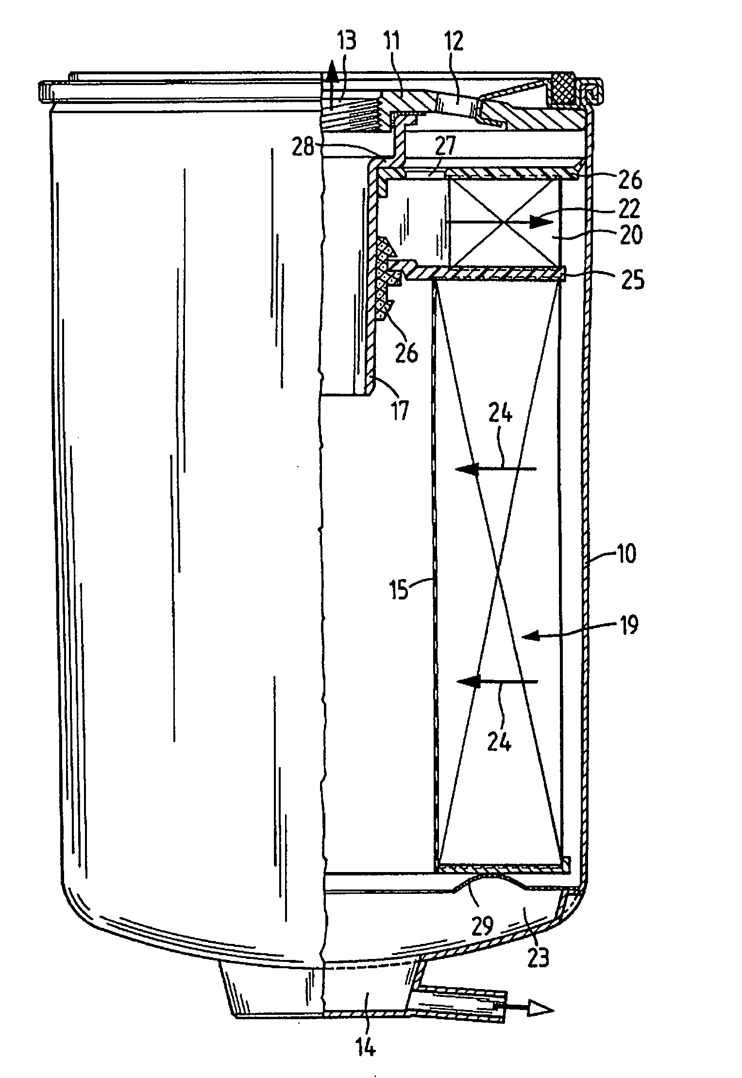 Fuel filter system