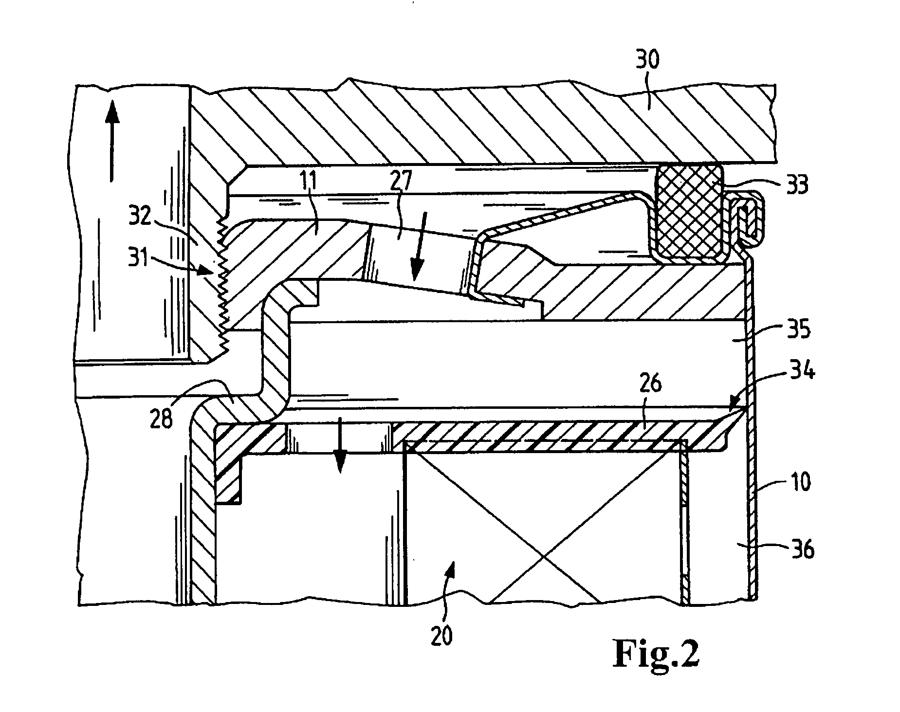 Fuel filter system