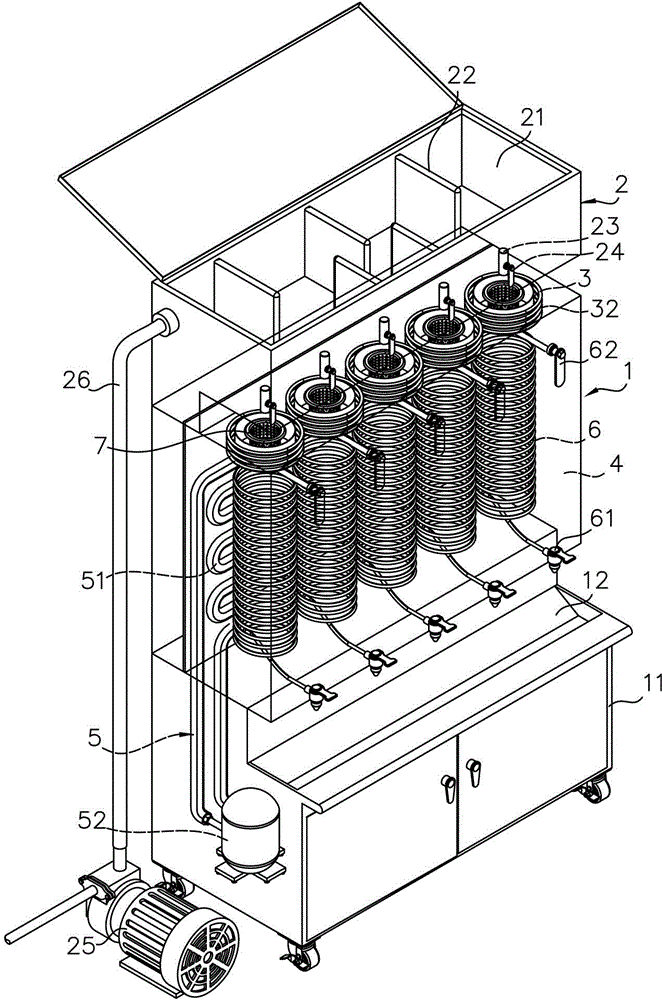 Instant cold drink supply machine