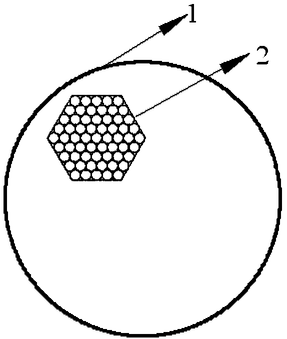 Low-refractive-index glass used for drawing and forming optical fiber panel and preparation method thereof