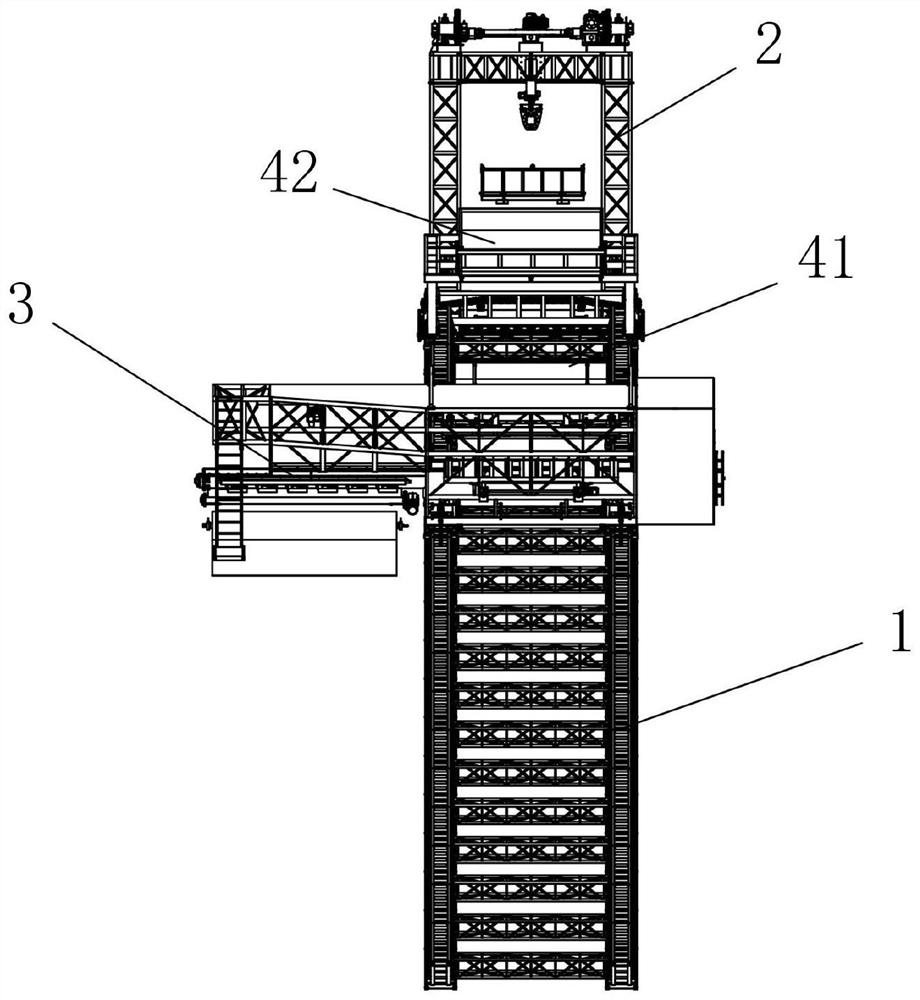 Geomembrane laying system and laying method