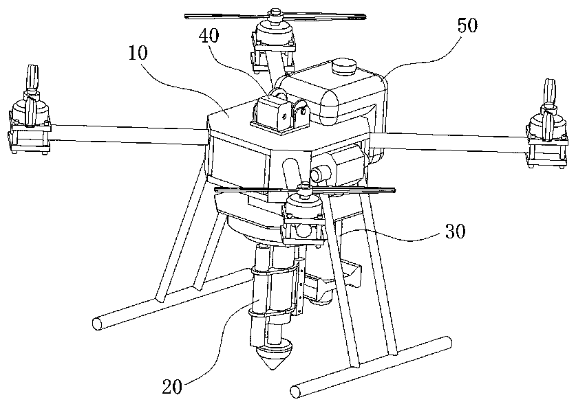 Water quality detection system based on unmanned aerial vehicle