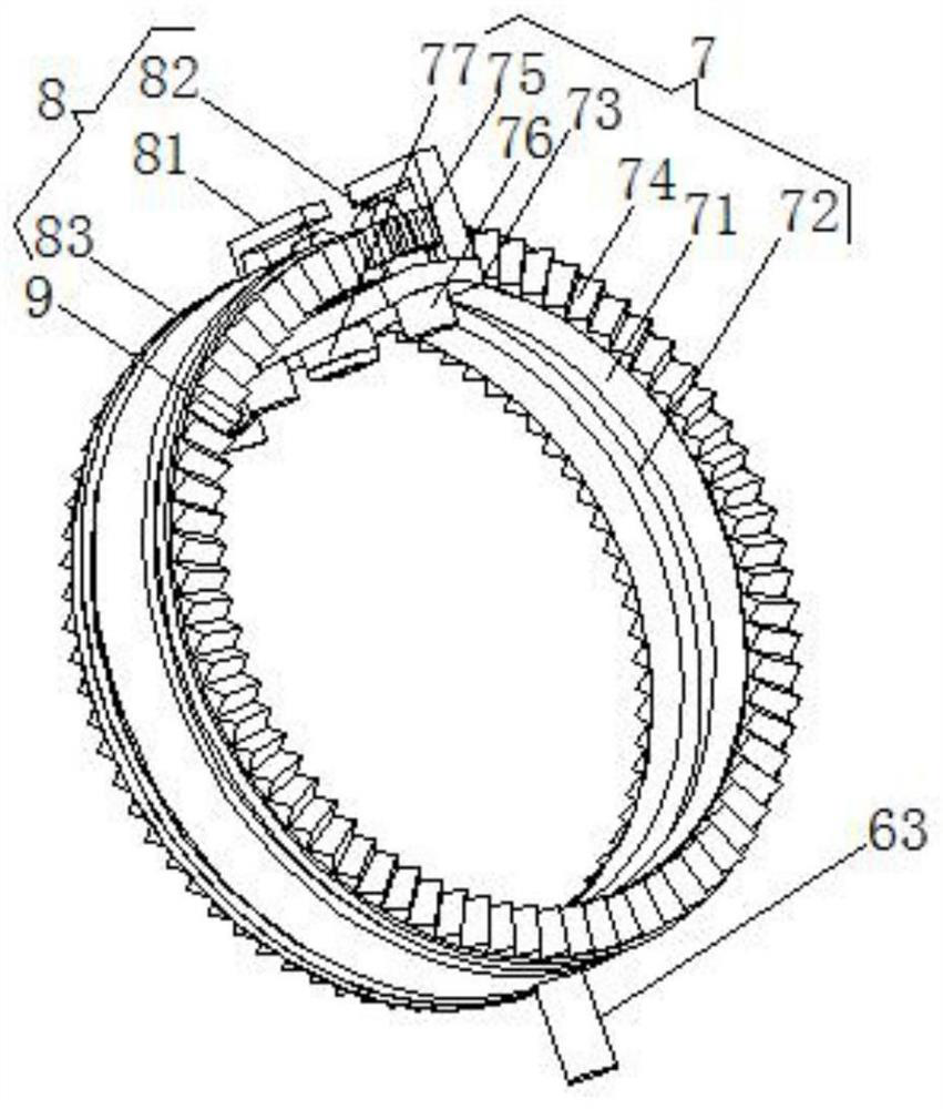 A reverse neck tumor radiotherapy device